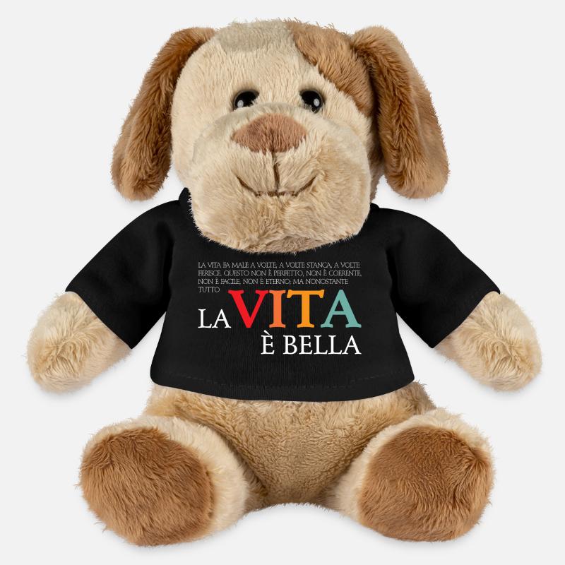 La vita e bella (dark) - MiniFeet® Dog Helge - black