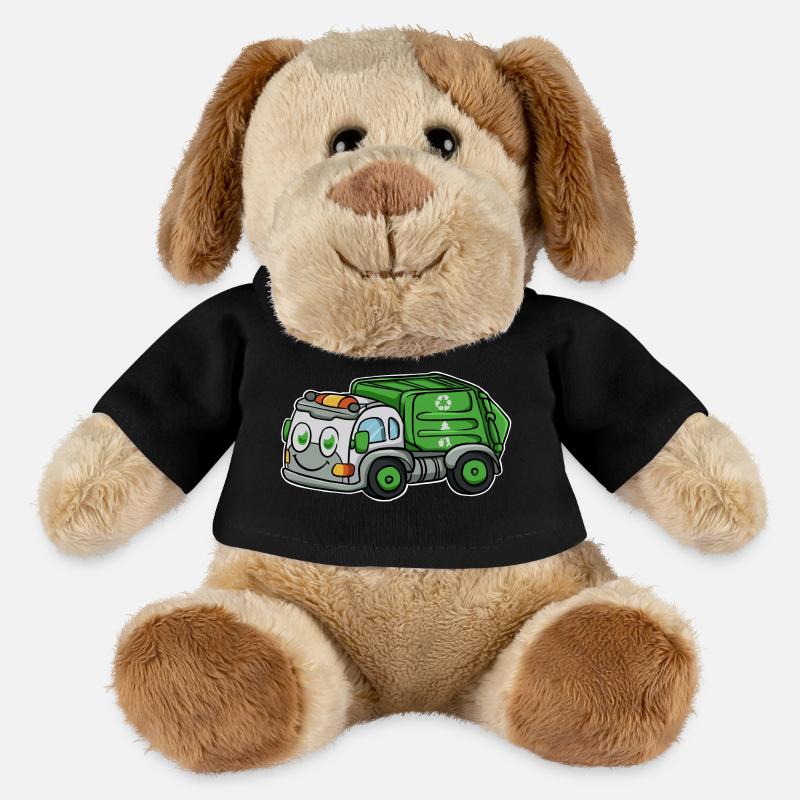 Müllabfuhr Müllauto - MiniFeet® Hund Helge - Schwarz