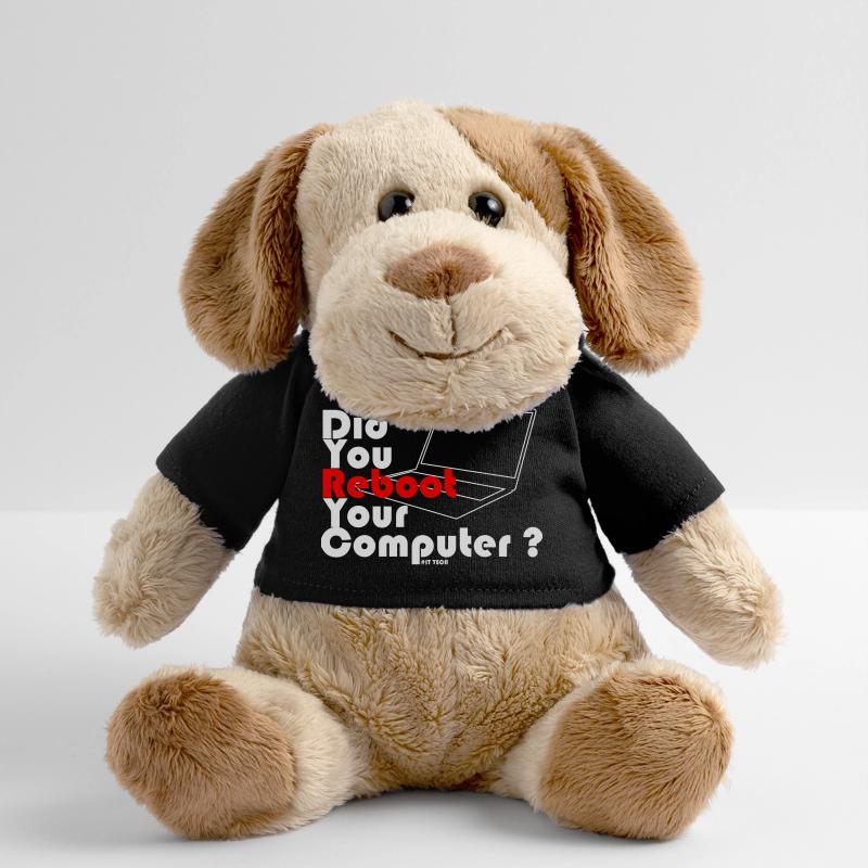 Did you reboot your computer? IT TECH Chien en peluche Helge MiniFeet®