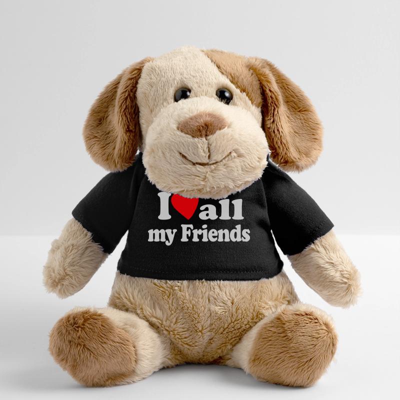 J’aime tous mes amis Chien en peluche Helge MiniFeet®