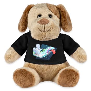 crazy sneaker - MiniFeet® Hund Helge - Schwarz - Vorne