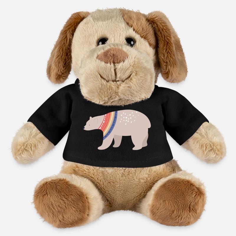 Weihnachten Eisbär - MiniFeet® Hund Helge - Schwarz