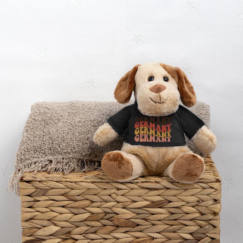 Germany Retro Text Layers MiniFeet® Hund Helge