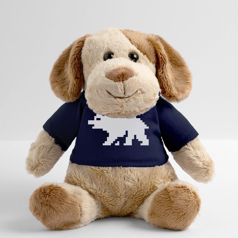 Ours en pixels 8 bits Chien en peluche Helge MiniFeet®