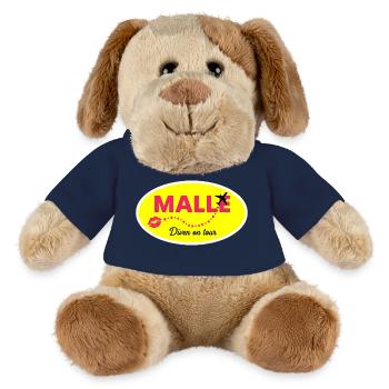 MALLE: Divas on Tour - MiniFeet® Dog Helge - french navy - Front
