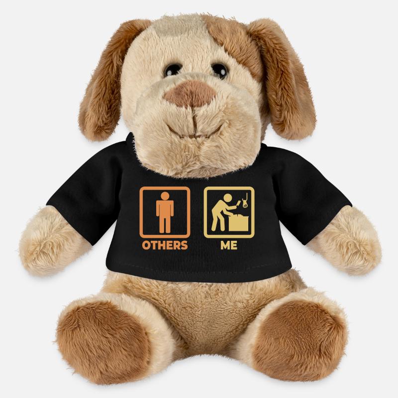 Fleischer Strichmännchen - MiniFeet® Hund Helge - Schwarz