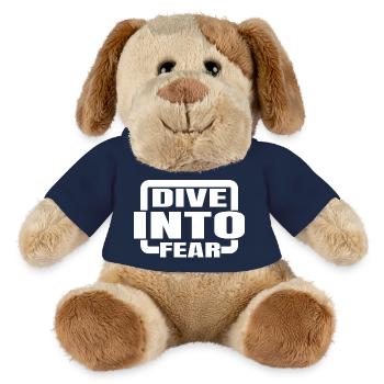 bungee jumping safety courage mindset - MiniFeet® Hund Helge - French Navy - Vorne