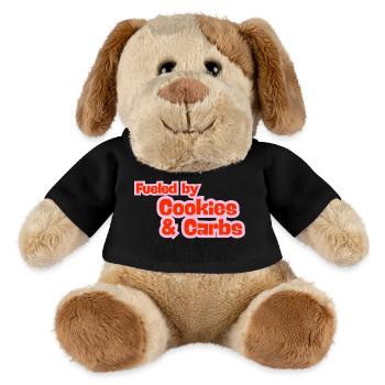 Fueled by Cookies & Carbs - MiniFeet® Dog Helge - black - Front