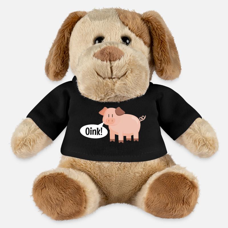 Pig Oink - MiniFeet® Hund Helge - Schwarz