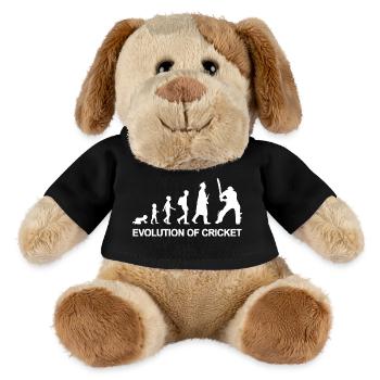 Kind zum Kricketspieler - MiniFeet® Hund Helge - Schwarz - Vorne