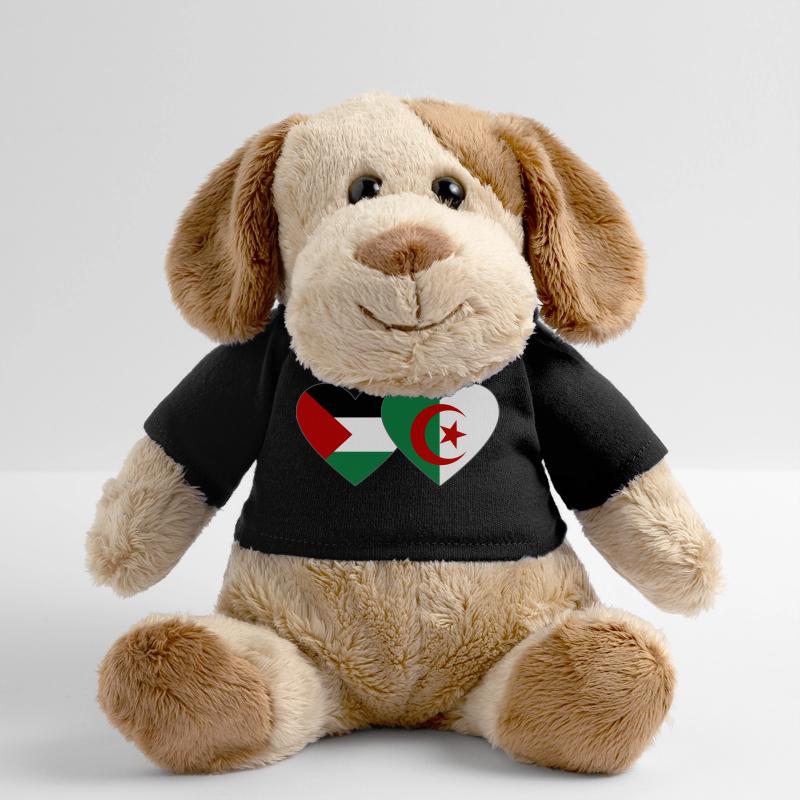 Palestine Algérie Drapeau Coeur Chien en peluche Helge MiniFeet®