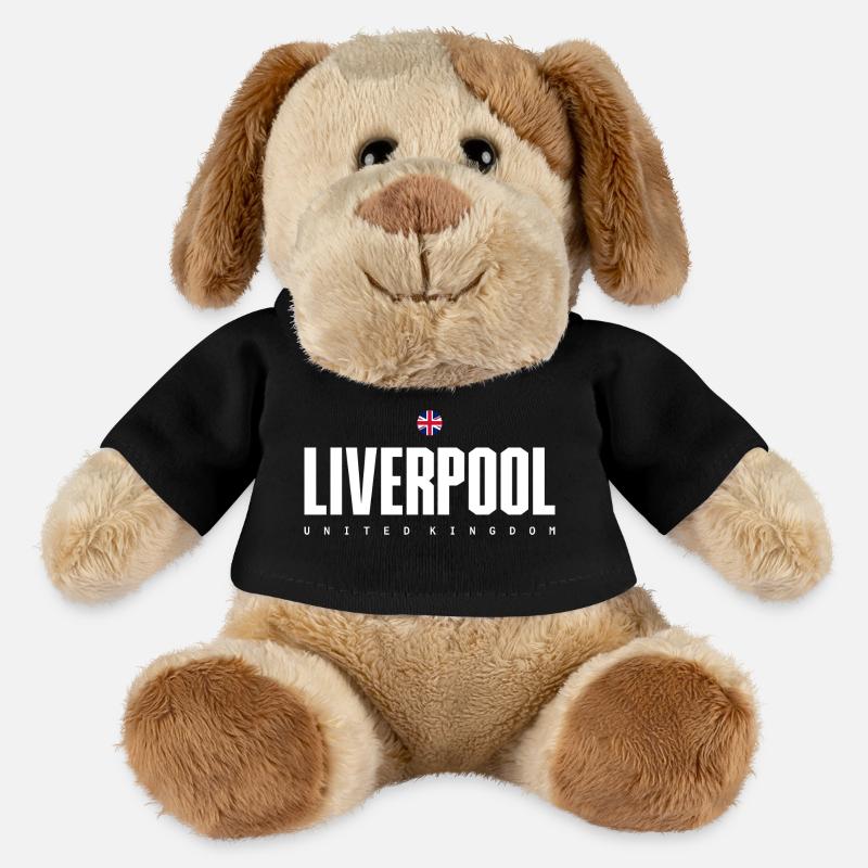 Liverpool Fetter Blocktext - MiniFeet® Hund Helge - Schwarz