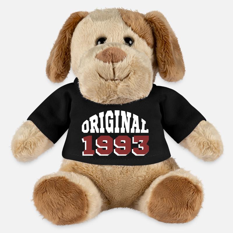 Original 1993 - Chien en peluche Helge MiniFeet® - noir