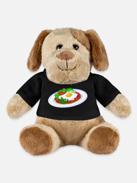 Traditionelles Englisches Frühstück - MiniFeet® Hund Helge - Schwarz