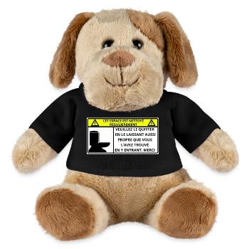 Space - MiniFeet® Dog Helge - black - Front