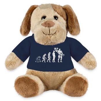 Evolution zum Muskeltraining Fitness Kraftsport - MiniFeet® Hund Helge - French Navy - Vorne