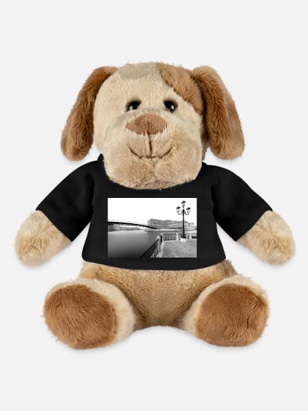 Blick auf die "Ponte della Costituzione" - MiniFeet® Hund Helge - Schwarz