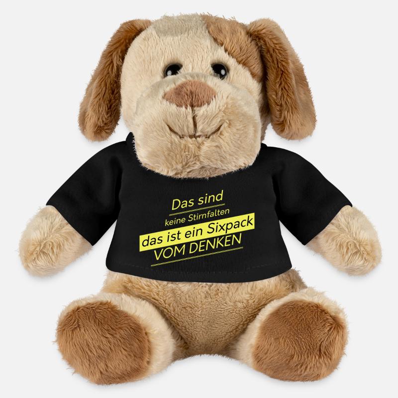50. Geburtstag Geschenkidee - MiniFeet® Hund Helge - Schwarz