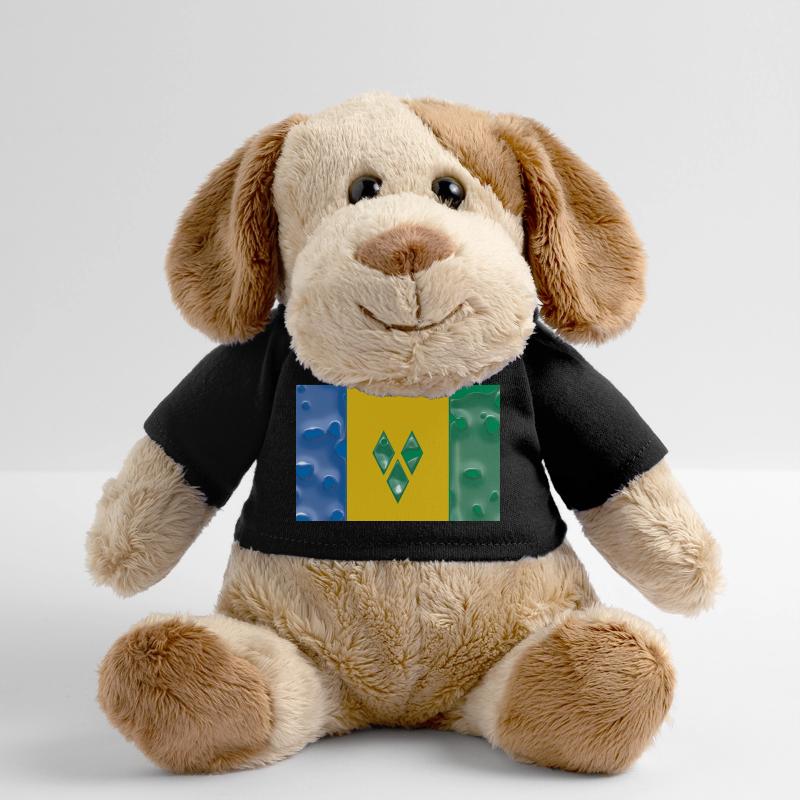 Drapeau Pays Saint-Vincent-et-les-Grenadines Chien en peluche Helge MiniFeet®