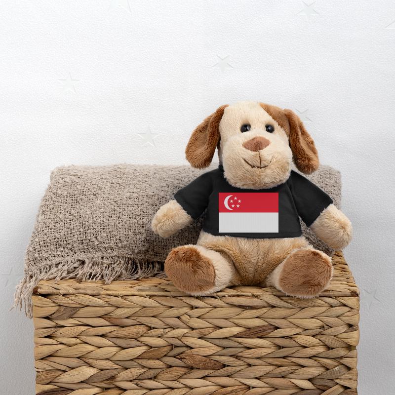 Singapour Chien en peluche Helge MiniFeet®