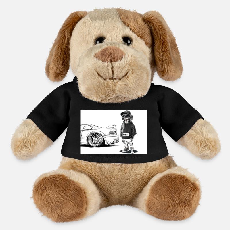Tuner Dachshund - MiniFeet® Dog Helge - black