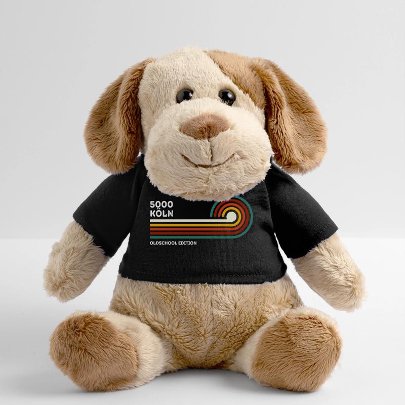Cologne Chemise Rétro Oldschool 5000 Code Postal Souvenir Chien en peluche Helge MiniFeet®