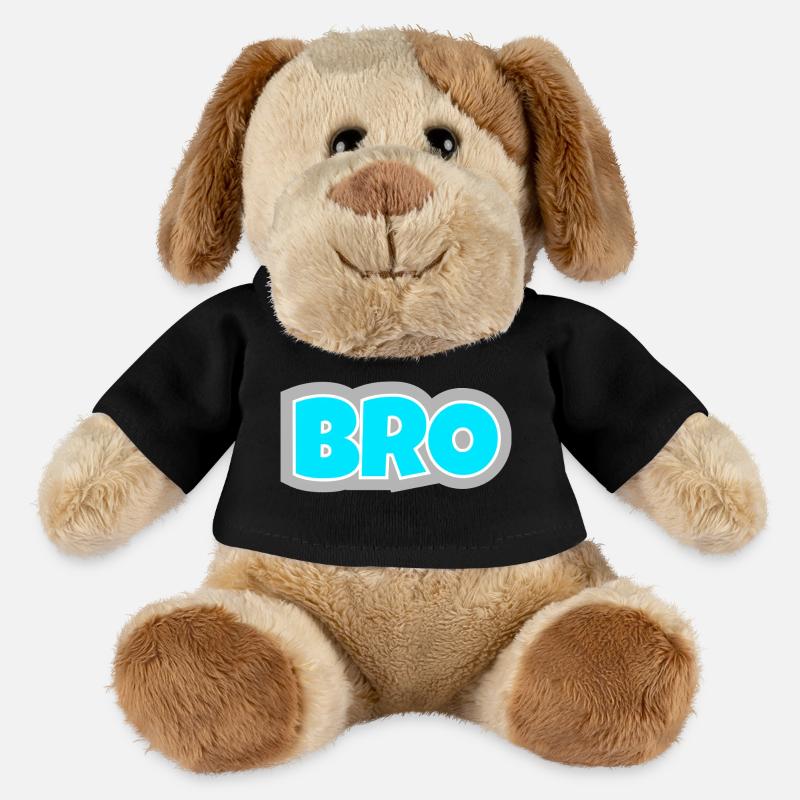 BRO - the statement for real friendship vibes. - MiniFeet® Dog Helge - black
