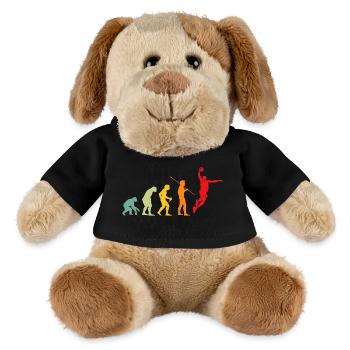 Ich kann nicht, ich habe Basketball Evolution Basketball Spiel - MiniFeet® Hund Helge - Schwarz - Vorne