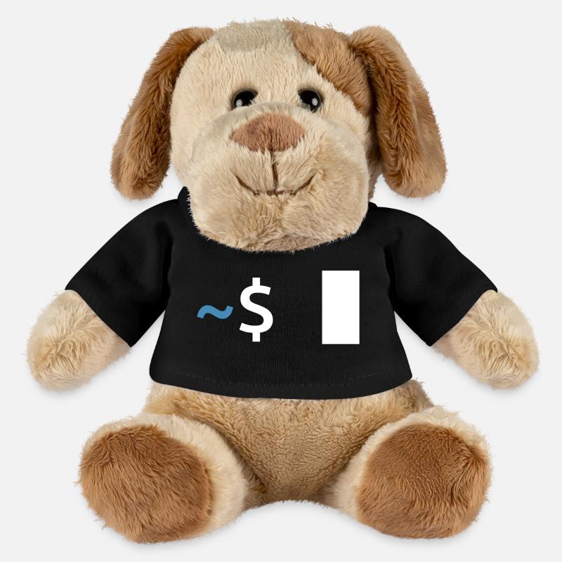 Linux Shell Command - MiniFeet® Hund Helge - Schwarz