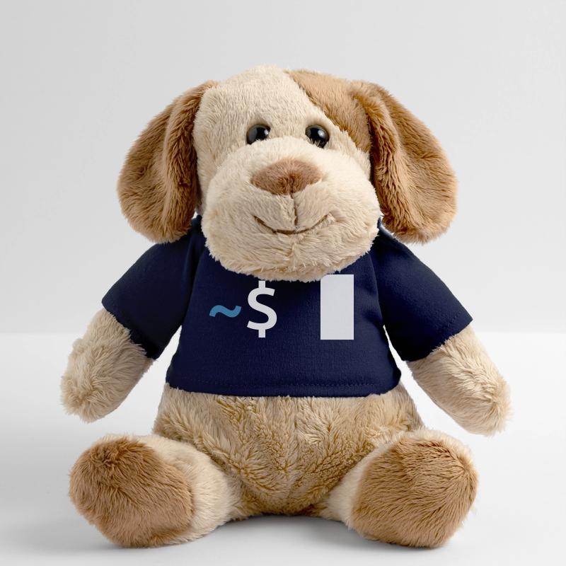 Commande Linux Shell Chien en peluche Helge MiniFeet®
