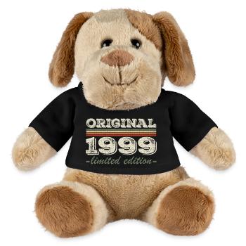 Legende seit 1999 Geboren 1999 Geburtstag 1999 - MiniFeet® Hund Helge - Schwarz - Vorne