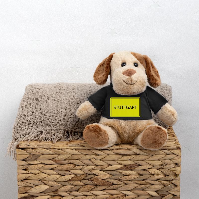 Panneau de signalisation Stuttgart Chien en peluche Helge MiniFeet®