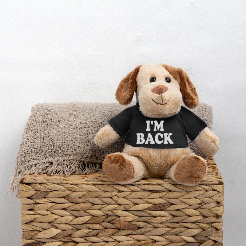 I'm back Chien en peluche Helge MiniFeet®