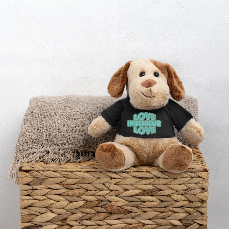 Engineer as a saying MiniFeet® Dog Helge