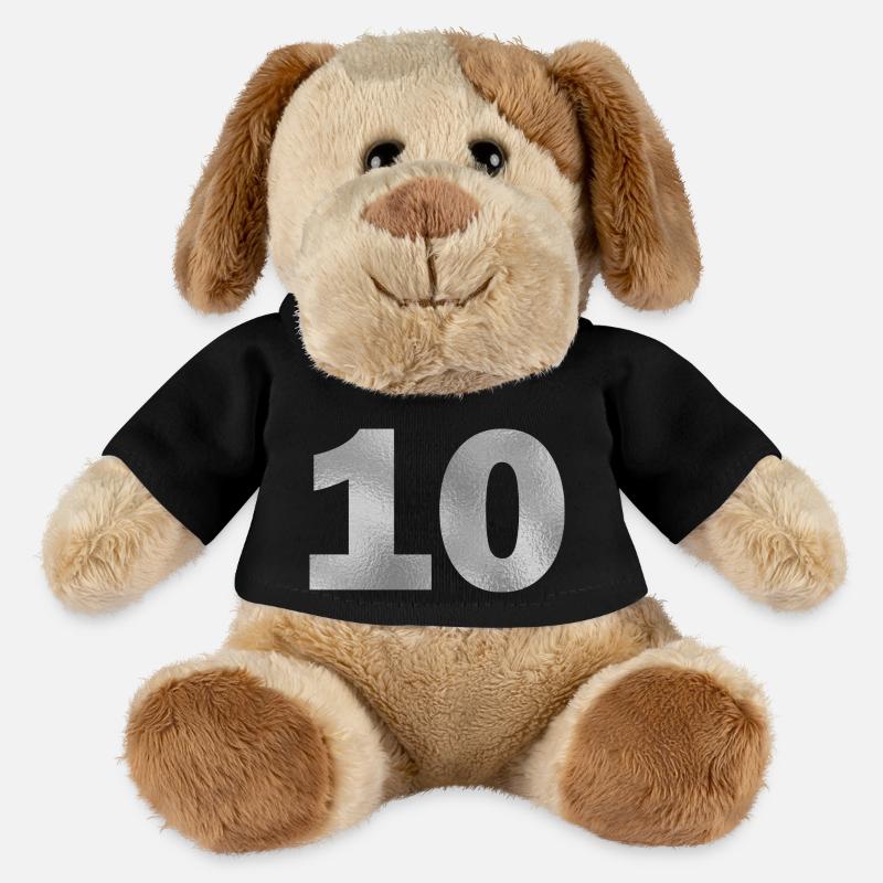 Birthday 10 years - MiniFeet® Dog Helge - black