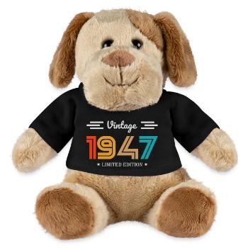 1947 - Jahrgang 1947 - Jahrgang 1947 - MiniFeet® Hund Helge - Schwarz - Vorne