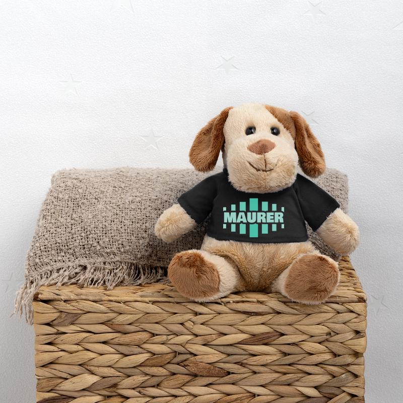 Profession : Maçon Chien en peluche Helge MiniFeet®
