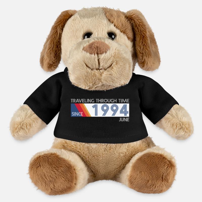 Funny Zeitreise Geburtstags Design Juni 1994 - MiniFeet® Hund Helge - Schwarz