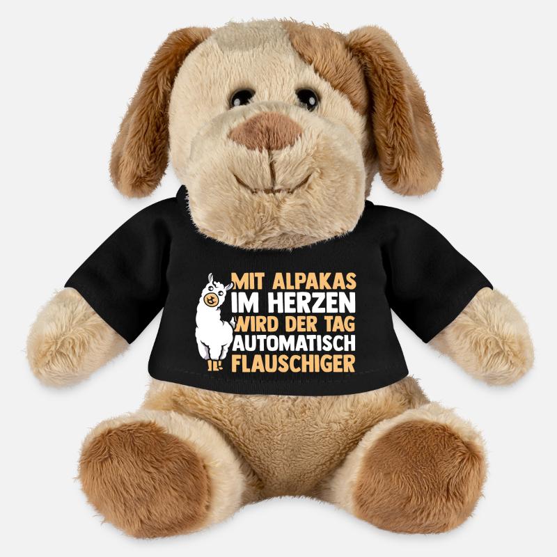 Alpaka - MiniFeet® Hund Helge - Schwarz