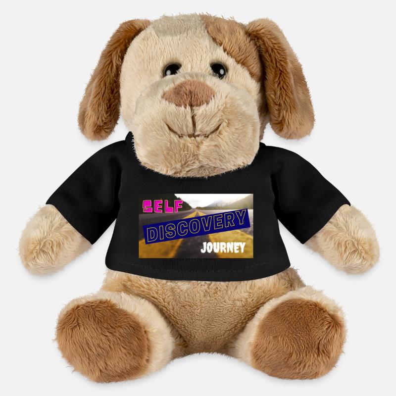 Voyage à la découverte de soi - Chien en peluche Helge MiniFeet® - noir