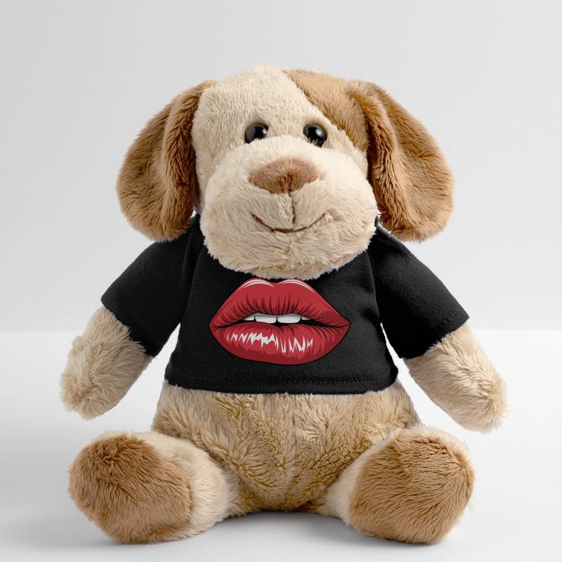 Lèvres rouges pulpeuses Chien en peluche Helge MiniFeet®
