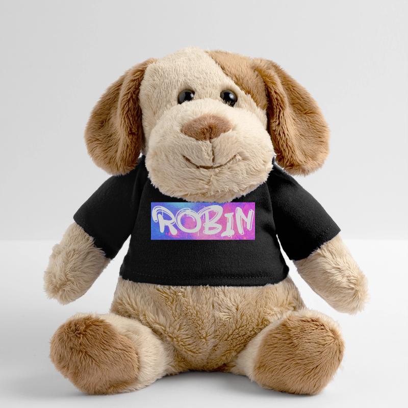 Robin Name Geschenk Geschenkidee Galaxie MiniFeet® Hund Helge