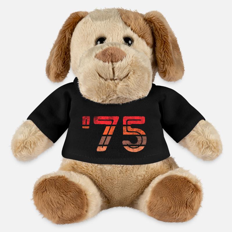 '75 - 1975 - MiniFeet® Hund Helge - Schwarz
