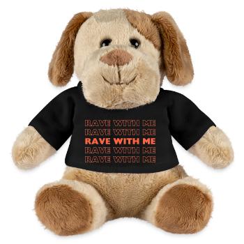 Rave With me - MiniFeet® Dog Helge - black - Front