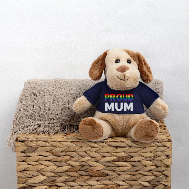 Proud Mum Rainbow MiniFeet® Hund Helge