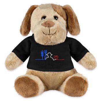 Peasant's 🇫🇷 Heart - MiniFeet® Dog Helge - black - Front