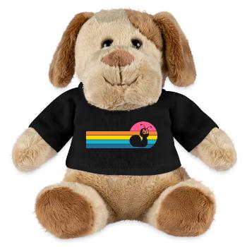 snail - MiniFeet® Dog Helge - black - Front