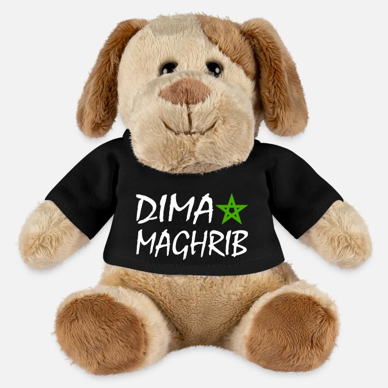Dima maghrib - Marokko - MiniFeet® Hund Helge - Schwarz