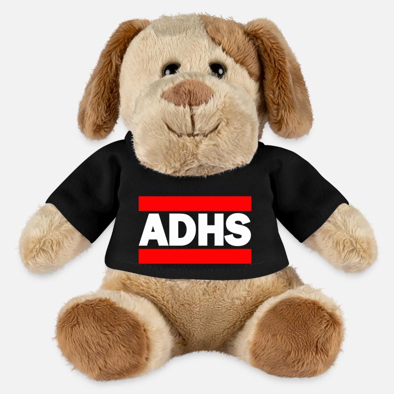 ADHS - MiniFeet® Hund Helge - Schwarz