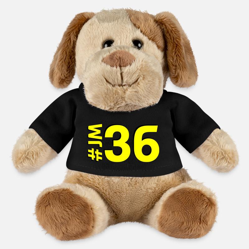 JM36 - Chien en peluche Helge MiniFeet® - noir